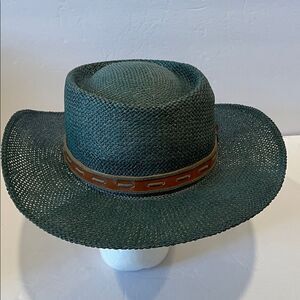 Stetson Teal Men's Straw Hat